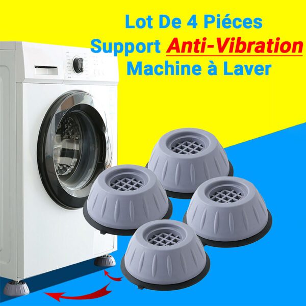 4 Pcs Support Anti-Vibration Machine à Laver