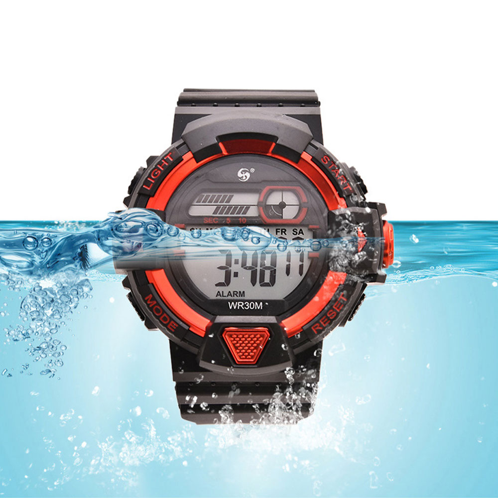 Montre Sport Aosun Étanche Résistant à l'Eau Lumineuse