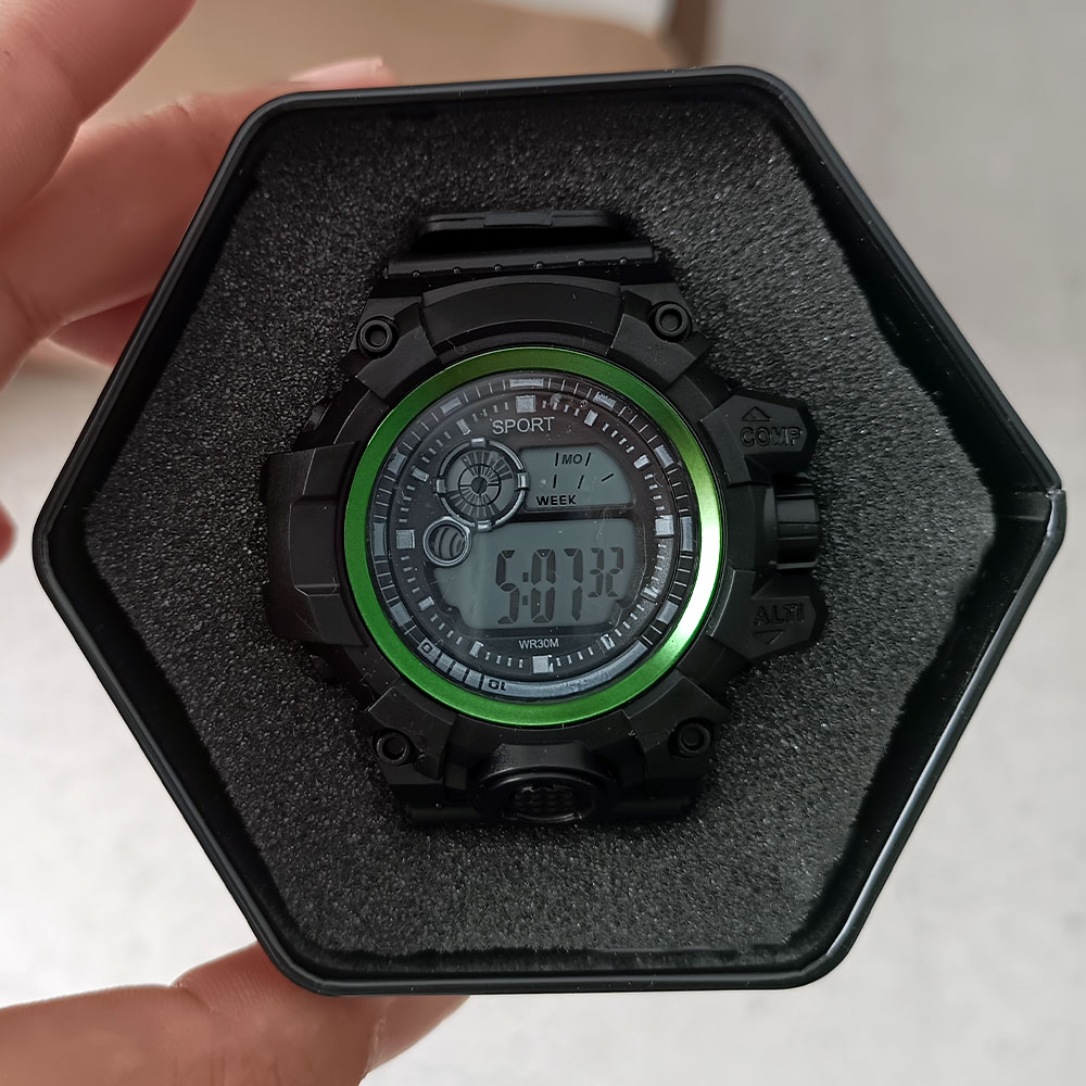 Montre Sport Aosun Étanche Résistant à l'Eau Lumineuse