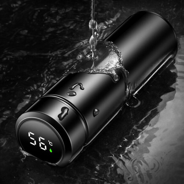Thermos Intelligent NOIR + Écran LED Tactile Pour Afficher La Température