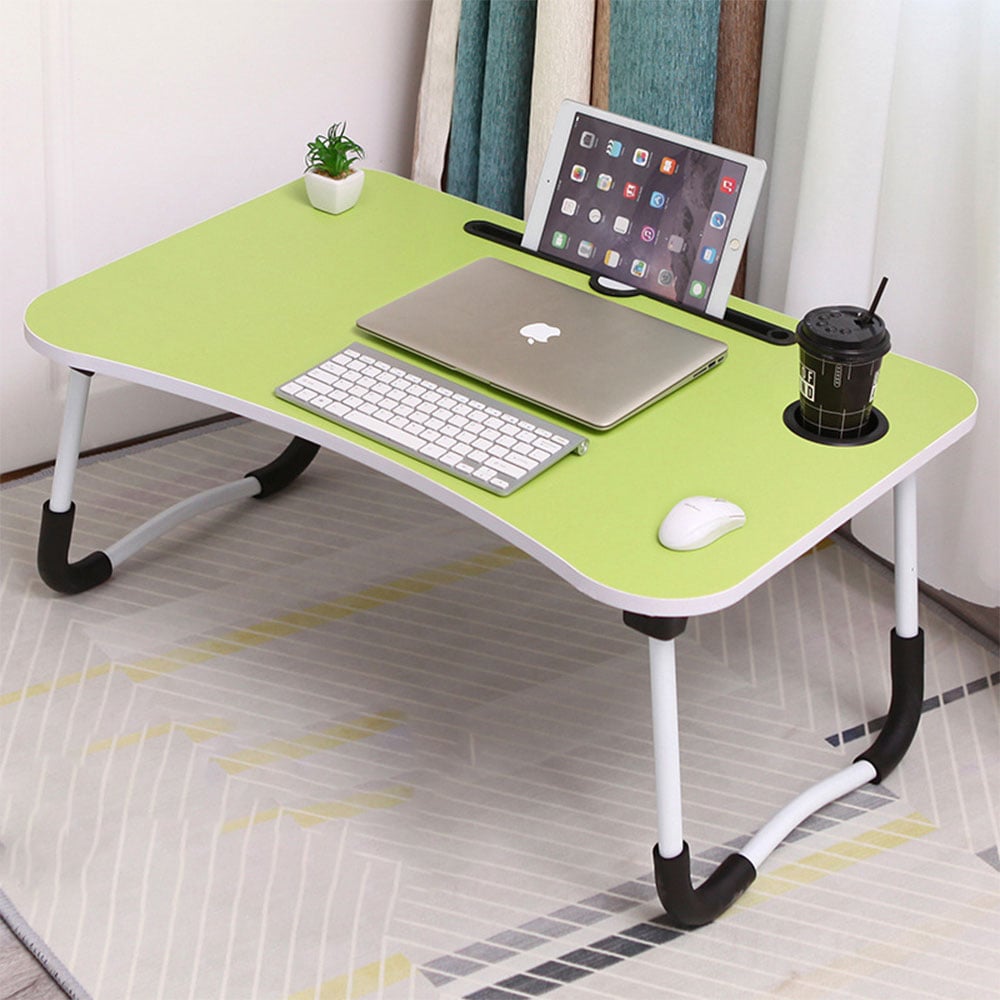 Table De Lit Pliable Multifonction Vert 