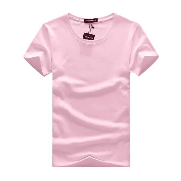 T-shirt Uni Rose Bébé