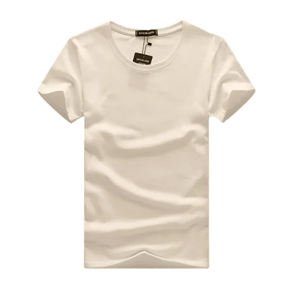 T-shirt Uni Beige