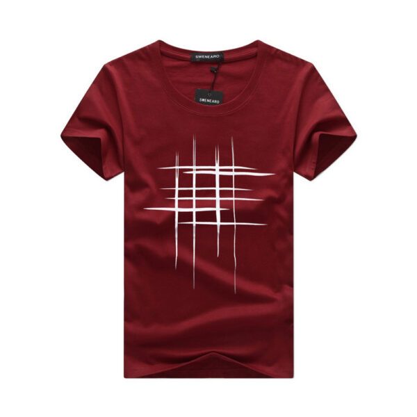 T-shirt Bordeaux "Minimaliste"