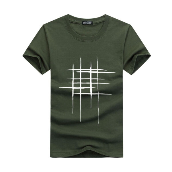 T-shirt Vert Militaire "Minimaliste"