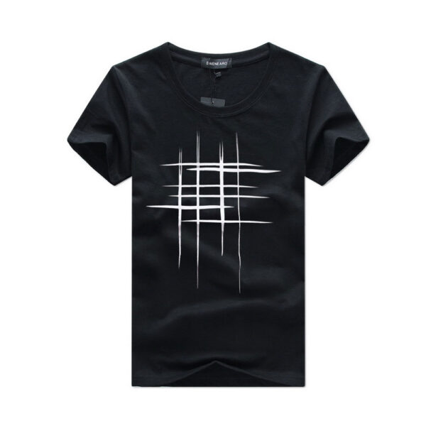 T-shirt Noir "Minimaliste"