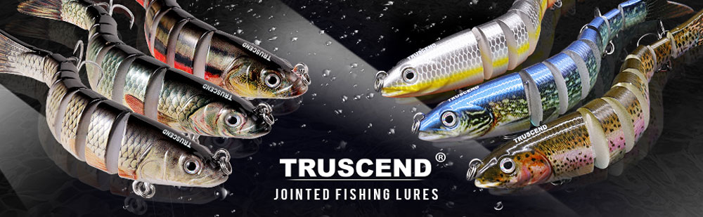 leurres durs articules swimbait truscend