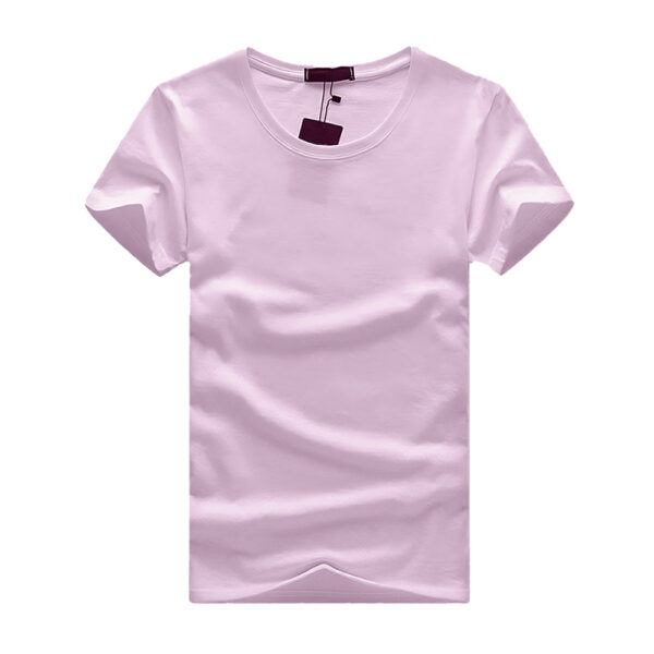 t-shirt uni mauve lilas