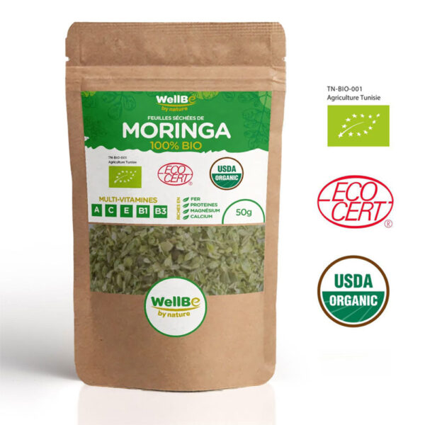 Feuilles de Moringa 100% Bio
