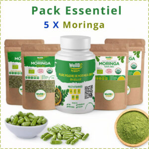 pack essentiel moringa 100% bio