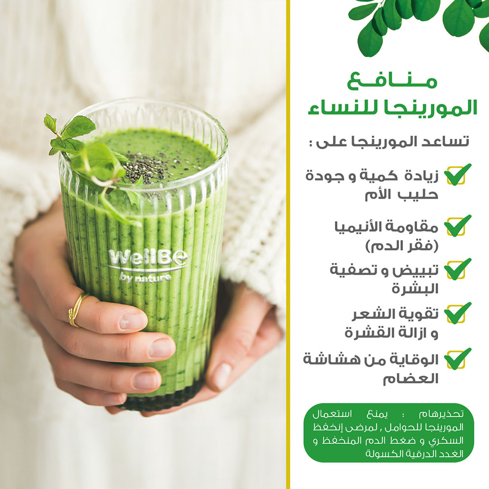 Poudre de Moringa 100% Bio