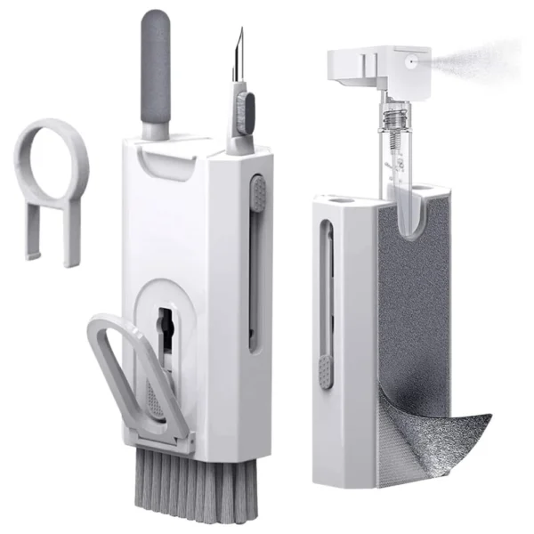Kit de Nettoyage 8 en 1 Multifonction avec Support Téléphone