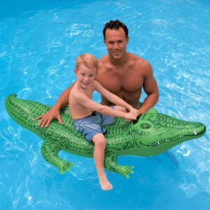 Crocodile Gonflable Intex – 168 x 86 cm