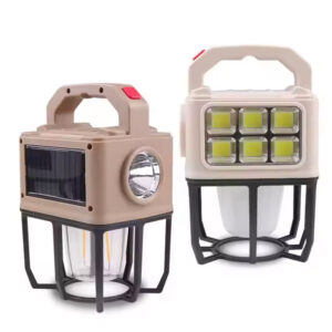 Lampe LED Solaire 3-en-1 Rechargeable – NY-9802A