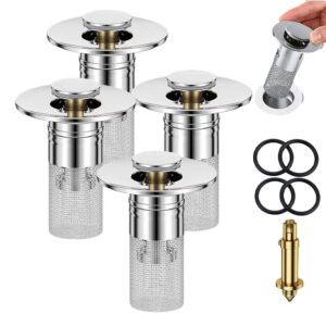 Filtre de Drain en Acier Inoxydable - Anti-bouchon & Anti-odeur