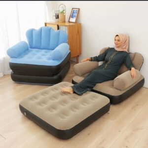 Fauteuil et Lit Gonflable 2 en 1 + Pompe Gratuite !
