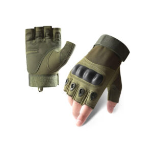 Gants Tactiques Sans Doigts – Protection & Performance