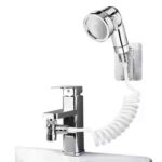 Kit Douchette Universelle 2 en 1 pour Robinet – Avec Valve de Dérivation et Support Mural