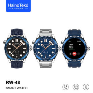 Haino Teko RW-48 – Montre Connectée Premium + Écran AMOLED + 3 Bracelets Offerts
