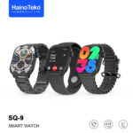 Montre Connectée Haino Teko SQ-9 Originale – Écran AMOLED – Pack 3 Bracelets Interchangeables