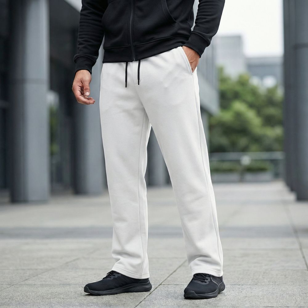 Pantalon Baggy – Blanc