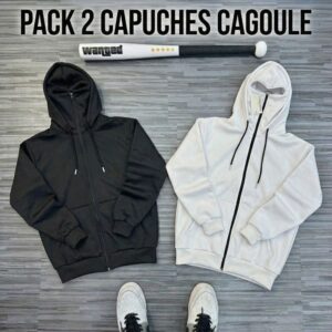 Pack 2 Capuches Cagoules REF0044