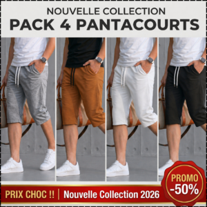 Pack 4 Pantacourts - REF0096