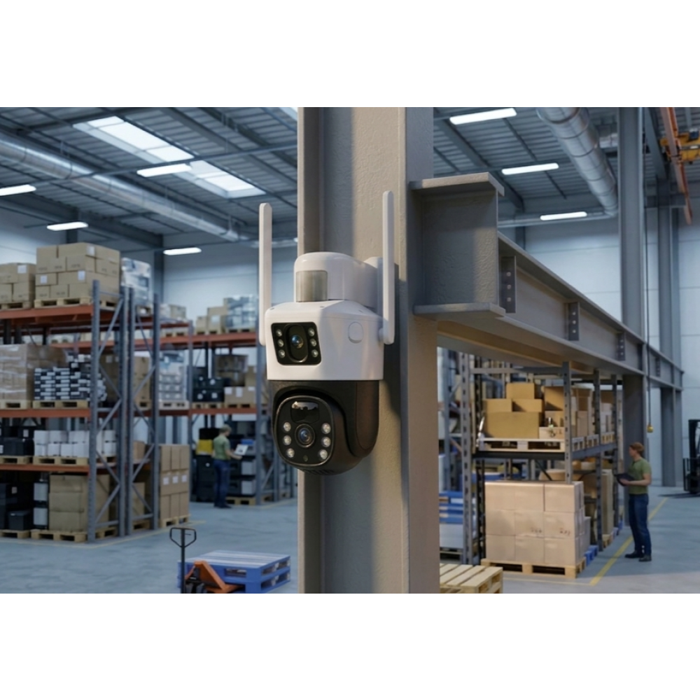 Surveillance Entrepôt Caméra PTZ