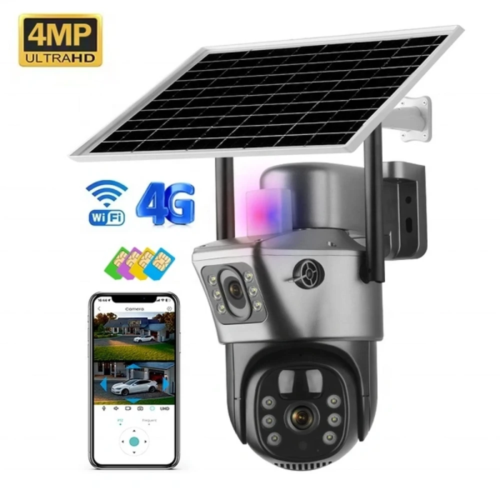 Connexion 4G LTE et WiFi Application V380 Pro