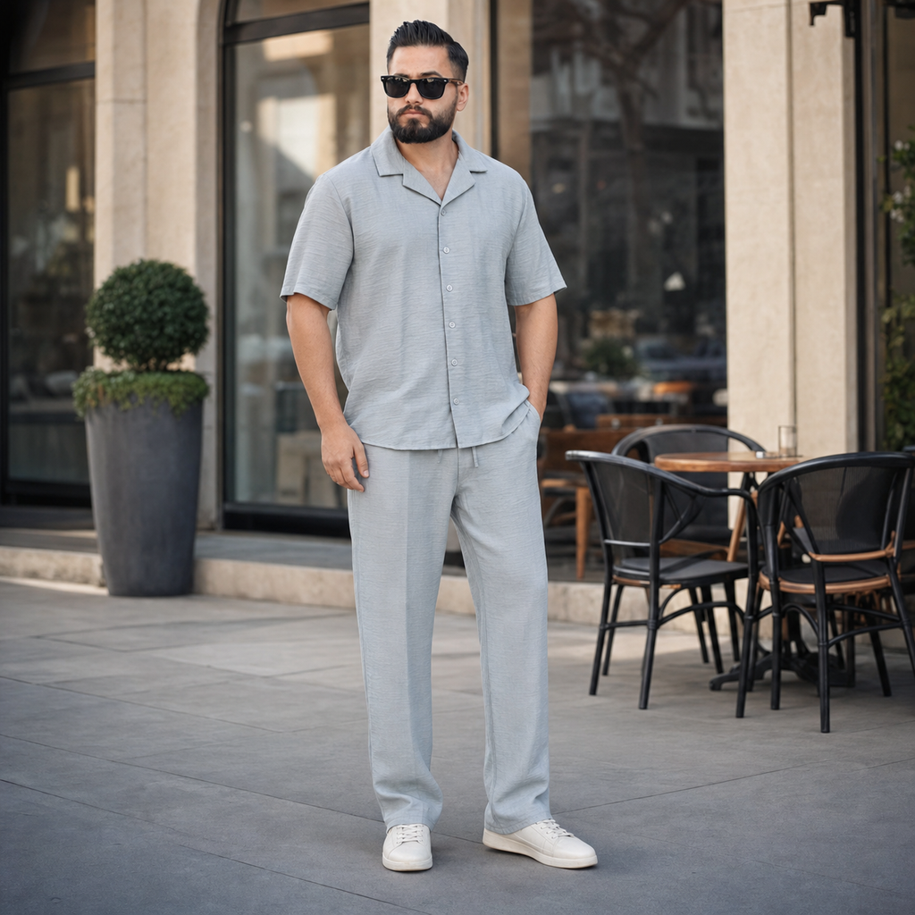 Ensemble Kamraya – Confort & Style – Gris