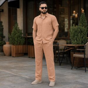 Ensemble Kamraya – Confort et Style – Camel